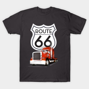 Big Rig Route 66 T-Shirt